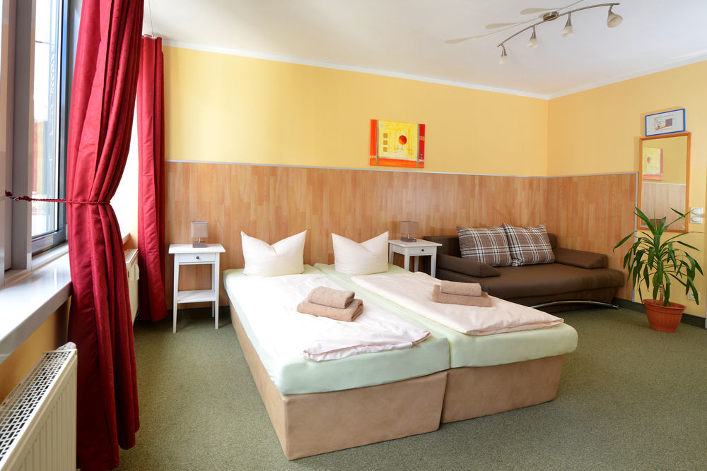 Pension Schlafgut Leipzig Exterior foto